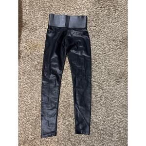 Carbon38 Carbon 38 Leggigns Black Sheen S